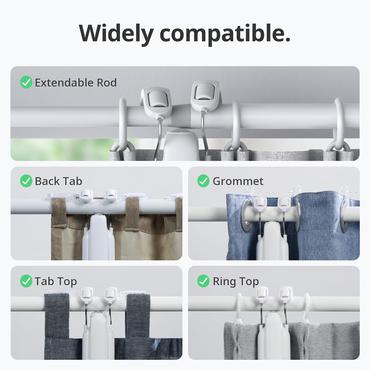 SwitchBot Curtain U Rail 3 - szyna U (biały)