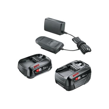 Bosch Starter Set 18V batterioplader - 2 Ah, 4 Ah - med batteri - 2 - Li-Ion