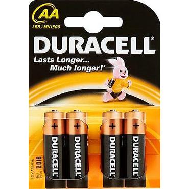 Duracell AA LR6 Engangsbatteri Alkaline