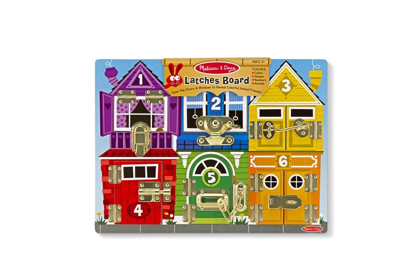 Melissa & Doug MDT MSK Latches Board Display GML