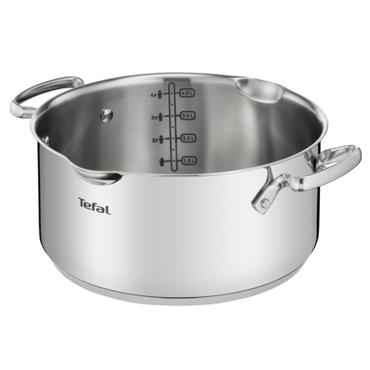 Tefal DUETTO+ G7194355 sovsegryde 2 L Rund Rustfrit stål