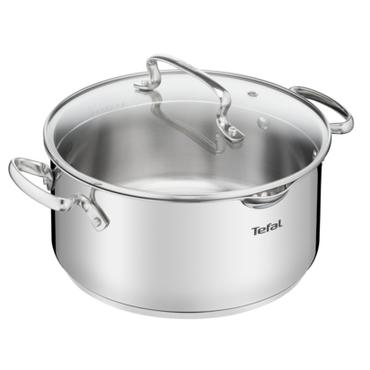 Tefal DUETTO+ G7194355 sovsegryde 2 L Rund Rustfrit stål