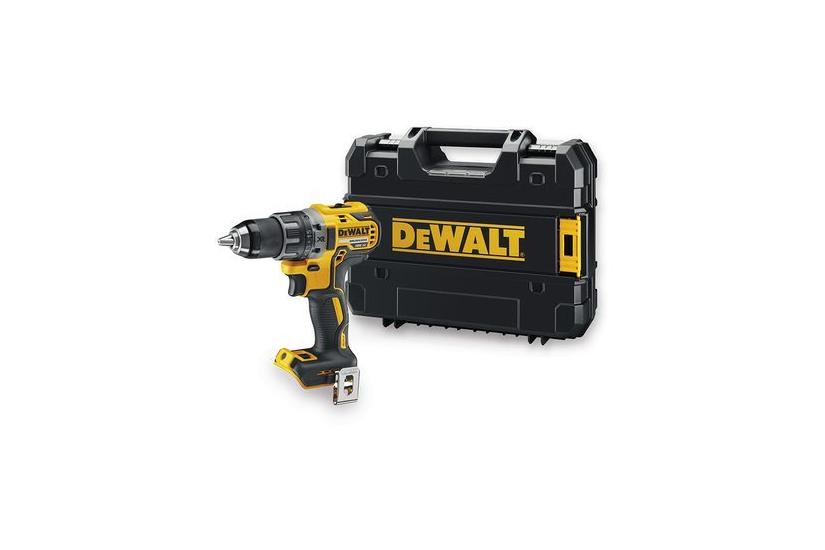DeWALT DCD791NT-XJ elektrisk skruetr&aelig;kker & slagbor 2000, 550 Sort, Gr&aring;, Gul