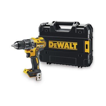 DeWALT DCD791NT-XJ elektrisk skruetr&aelig;kker & slagbor 2000, 550 Sort, Gr&aring;, Gul