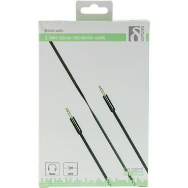 DELTACO AUD-101 - ljudkabel - 1 m