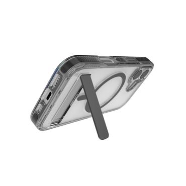 ZAGG Santa Cruz Snap Kickstand mobiltelefon etui 16 cm (6.3") Cover Sort, Transparent