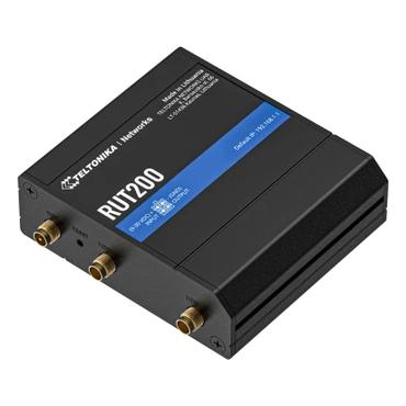 Teltonika RUT200 - tr&aring;dl&oslash;s router - WWAN - Wi-Fi - 4G, 2G, 3G - DIN monterbar p&aring; skinne