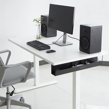 LogiLink KAB0070 kabelorganisator Skrivebord Kabelbakke Sort 1 stk