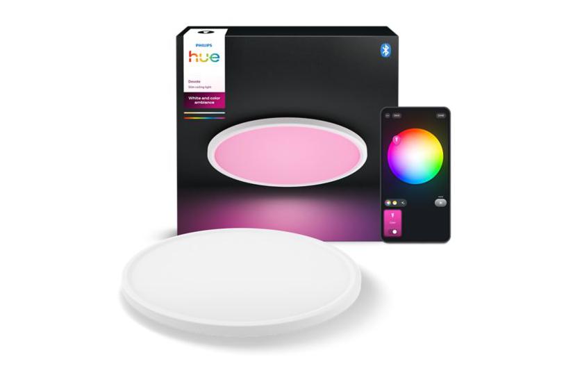 Philips Loftlampe - 42.1 cm - 23 W - Vit - Plast - IP20 - Rund - 220-240 V