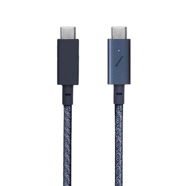 Native Union Belt Cable Pro USB-kabel USB 2.0 2,4 m USB C Bl&aring;