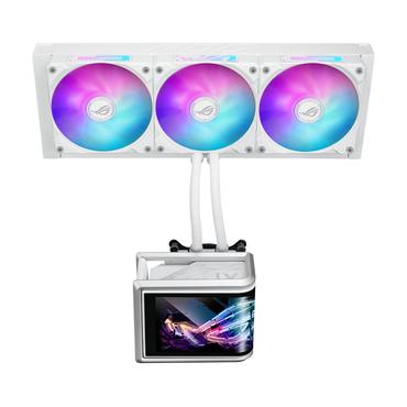ASUS ROG Ryuo IV SLC 360 ARGB White Edition Processor Alt-i-en væskekøler 12 cm Hvid