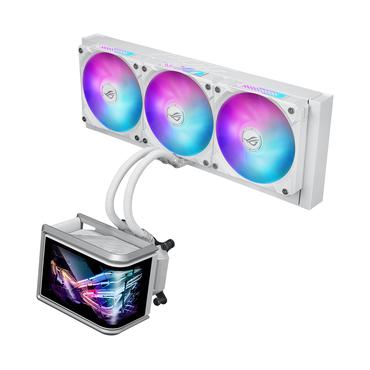 ASUS ROG Ryuo IV SLC 360 ARGB White Edition Processor Alt-i-en væskekøler 12 cm Hvid