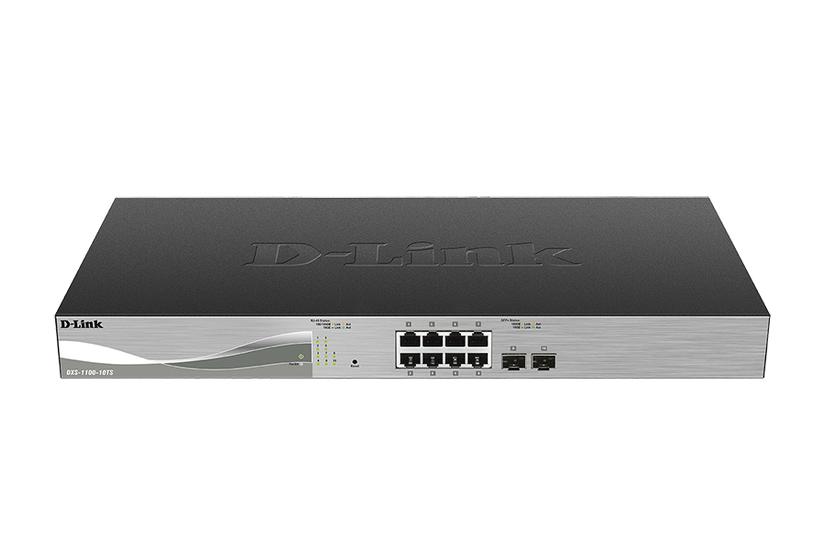 D-Link DXS 1100-10TS - switch - 8 porte - smart - monterbar p&aring; stativ