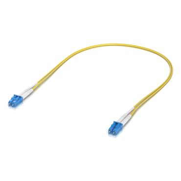 Ubiquiti UACC-OFC-S2-LULU-0.5M-50 InfiniBand og fiberoptisk kabel 0,5 m LC LC/LC Gul