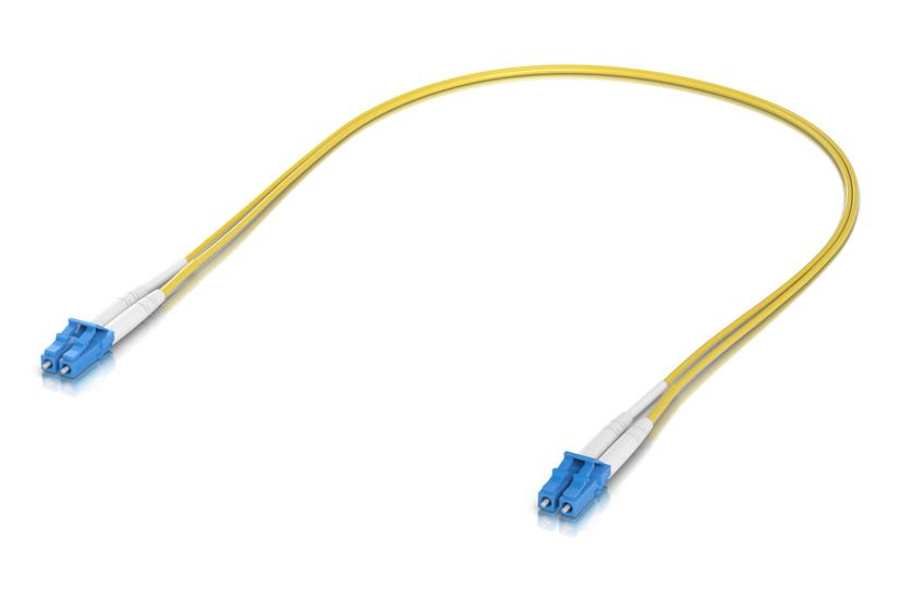 Ubiquiti UACC-OFC-S2-LULU-0.5M-50 InfiniBand og fiberoptisk kabel 0,5 m LC LC/LC Gul