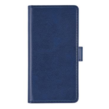 Essentials Samsung Galaxy A36 PU wallet, detachable, 3 cards, blue