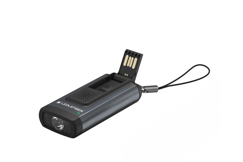 LEDLENSER LATARKA BRELOK SAFETY K6R, GREY, WINDOW BOX