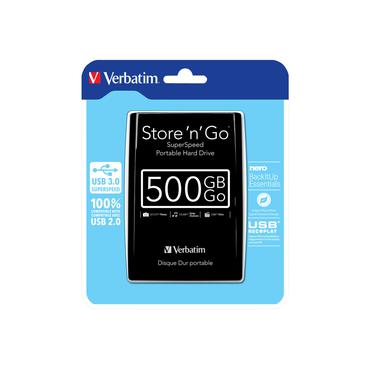 Verbatim Store 'n' Go Portable - 500GB