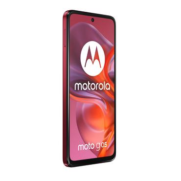 Motorola Moto G05 - plommonr&ouml;d - 4G peksk&auml;rmsmobil - 64 GB - GSM
