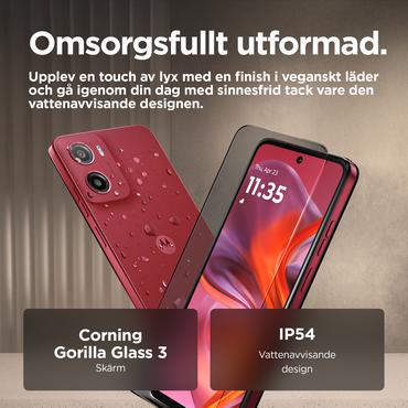 Motorola Moto G05 - plommonr&ouml;d - 4G peksk&auml;rmsmobil - 64 GB - GSM