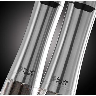 Russell Hobbs 23460-56 krydderikv&aelig;rn Salt og peberkv&aelig;rn s&aelig;t Rustfrit st&aring;l