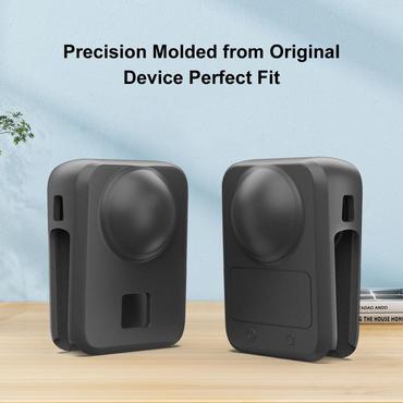 Silicone Case with Lens Cover PULUZ for DJI Osmo 360 (Black)