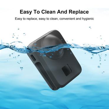 Silicone Case with Lens Cover PULUZ for DJI Osmo 360 (Black)