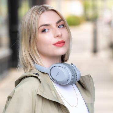 Lindy LH500XW Headset Kabel & tr&aring;dl&oslash;s Opkald/musik Micro-USB Bluetooth Gr&aring;