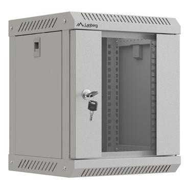 Lanberg WF11 Series - rack - 300 x 300, med glasdør, flad pakke - 6U