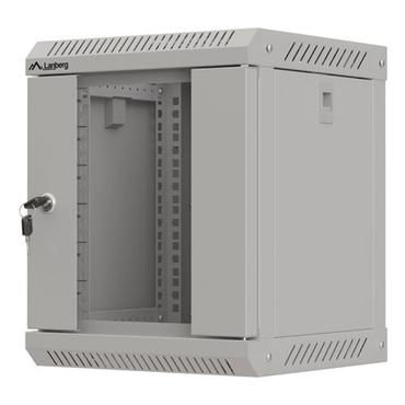 Lanberg WF11 Series - rack - 300 x 300, med glasdør, flad pakke - 6U