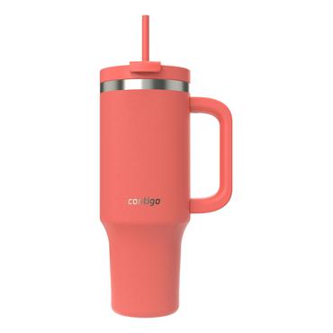 contigo Thermalock Tumbler Trinkhalmbecher 1.2L coral