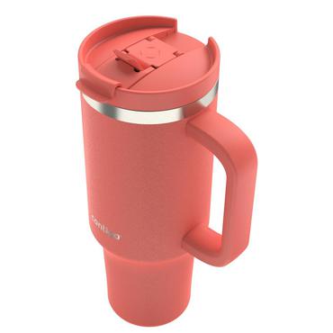 contigo Thermalock Tumbler Trinkhalmbecher 1.2L coral