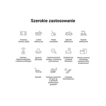 Green Cell LFPGC12V100AH UPS batteri Lithium jern fosfat (LiFePO4) 12,8 V 100 At