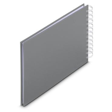 Hama 00009836 fotoalbum og arkbeskyttelse Gr&aring; 50 ark 10 x 15 Spiral indbinding