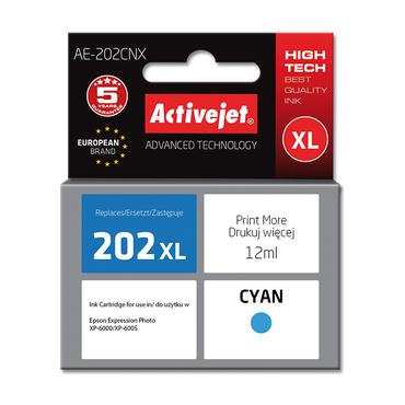 Activejet AE-202CNX Ink (erstatning Epson 202XL H24010; Supreme; 12 ml; bl&aring;)