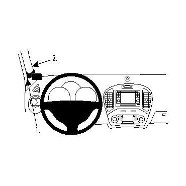 Brodit ProClip Left mount - beslag til montering