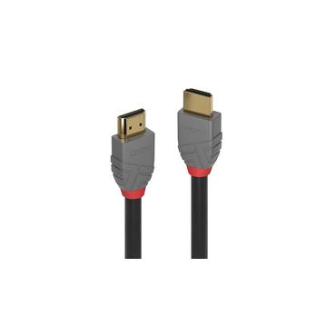 Lindy 36961 HDMI-kabel 0,5 m HDMI Type A (Standard) Sort, Gr&aring;