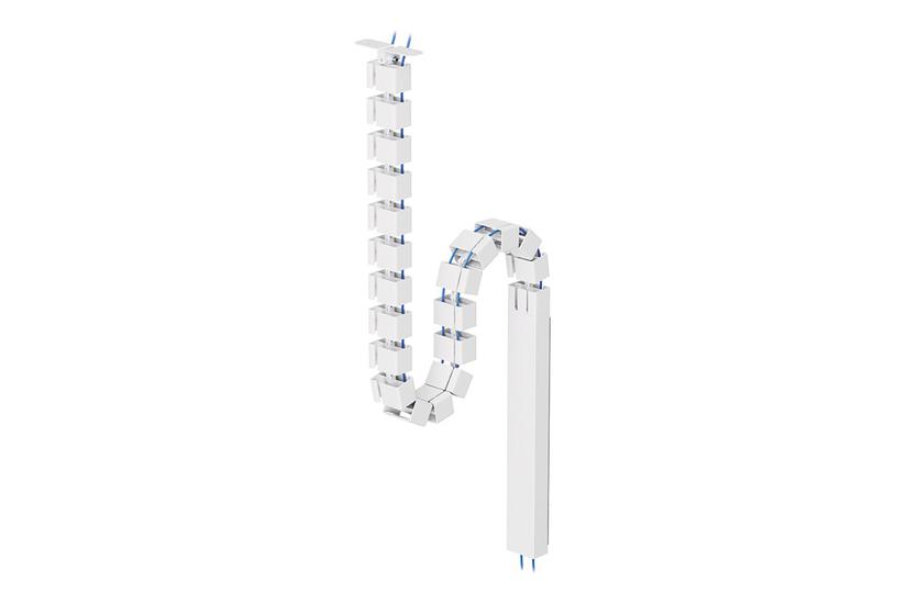 Neomounts Ads06 133wh Kabelorganisator Skrivebord Kabelguide Hvid 1 Stk