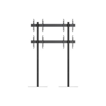 Multibrackets M Pro Series MBF2x2U st&auml;ll - f&ouml;r 2x2 videov&auml;gg - mikrojusterbar - svart