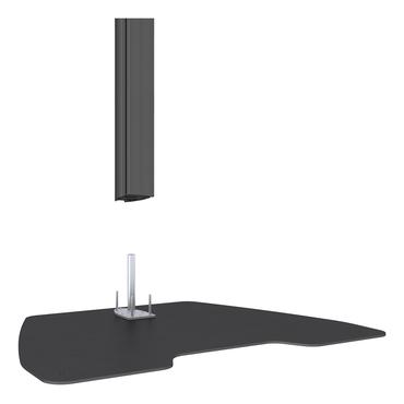 Multibrackets M Pro Series MBF2x2U st&auml;ll - f&ouml;r 2x2 videov&auml;gg - mikrojusterbar - svart