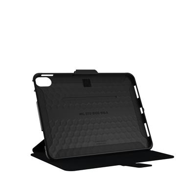 UAG Rugged Case for iPad 10.9 (10th Gen, 2022) - Scout Folio Black - skærmdække til tablet