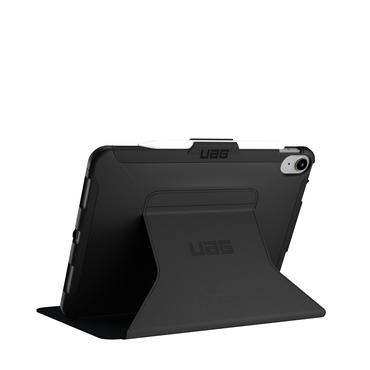 UAG Rugged Case for iPad 10.9 (10th Gen, 2022) - Scout Folio Black - skærmdække til tablet