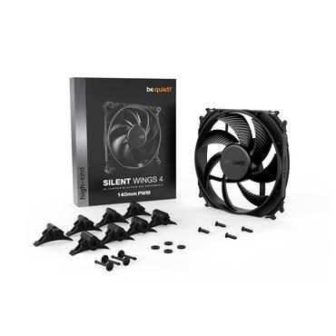 be quiet! SILENT WINGS 4 | 140mm PWM Computerkabinet Ventilator 14 cm Sort 1 stk