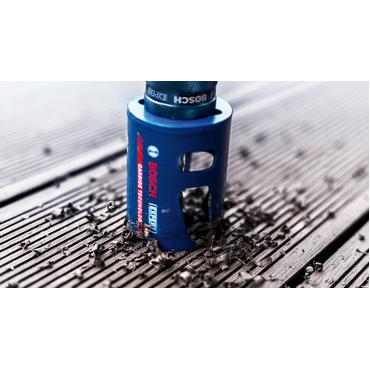 Bosch Expert Construction Material hulsav - for mursten, sp&aring;nplade, bl&oslash;dtr&aelig;, glasfiberforst&aelig;rket plastik, bl&oslash;d flise