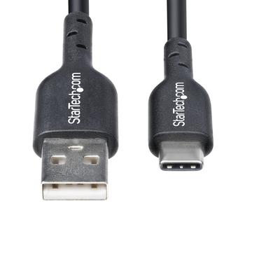 StarTech.com USB2AC15CMBK USB-kabel USB 2.0 0,15 m USB A USB C Sort