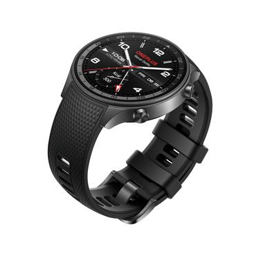 OnePlus Watch 2R - aluminiumlegering - smart klocka med rem - 32 GB - gr&aring; kanonmetall