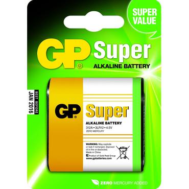 GP Super Alkaline er en perfekt standard batteri, velegnet til de fleste produkter med middel til højt strømforbrug.