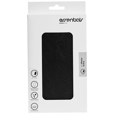 Essentials iPhone 13 Pro PU wallet, detachable, 3 card, Black