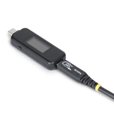 StarTech.com USB-C Power Tester, Bi-Directional Digital Voltage/Current - USB-C strømtester - digital multimeter, bi-retning