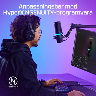 HyperX DuoCast - mikrofon